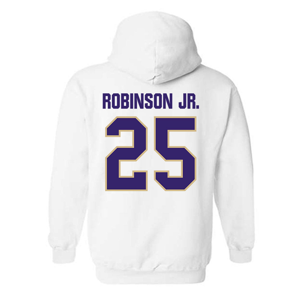 Washington - NCAA Football : Donovan Robinson Jr. - Classic Shersey Hooded Sweatshirt-1