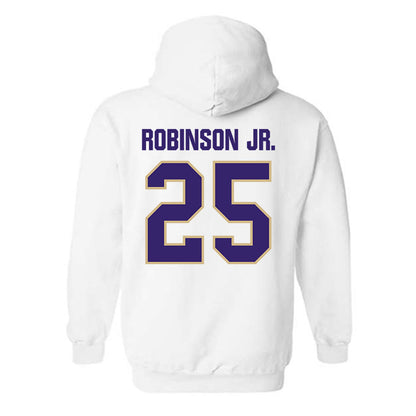 Washington - NCAA Football : Donovan Robinson Jr. - Classic Shersey Hooded Sweatshirt-1
