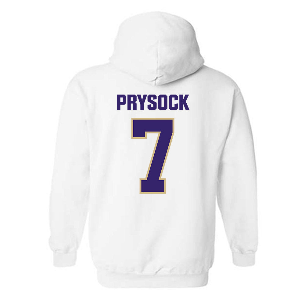 Washington - NCAA Football : Ephesians Prysock - Classic Shersey Hooded Sweatshirt-1