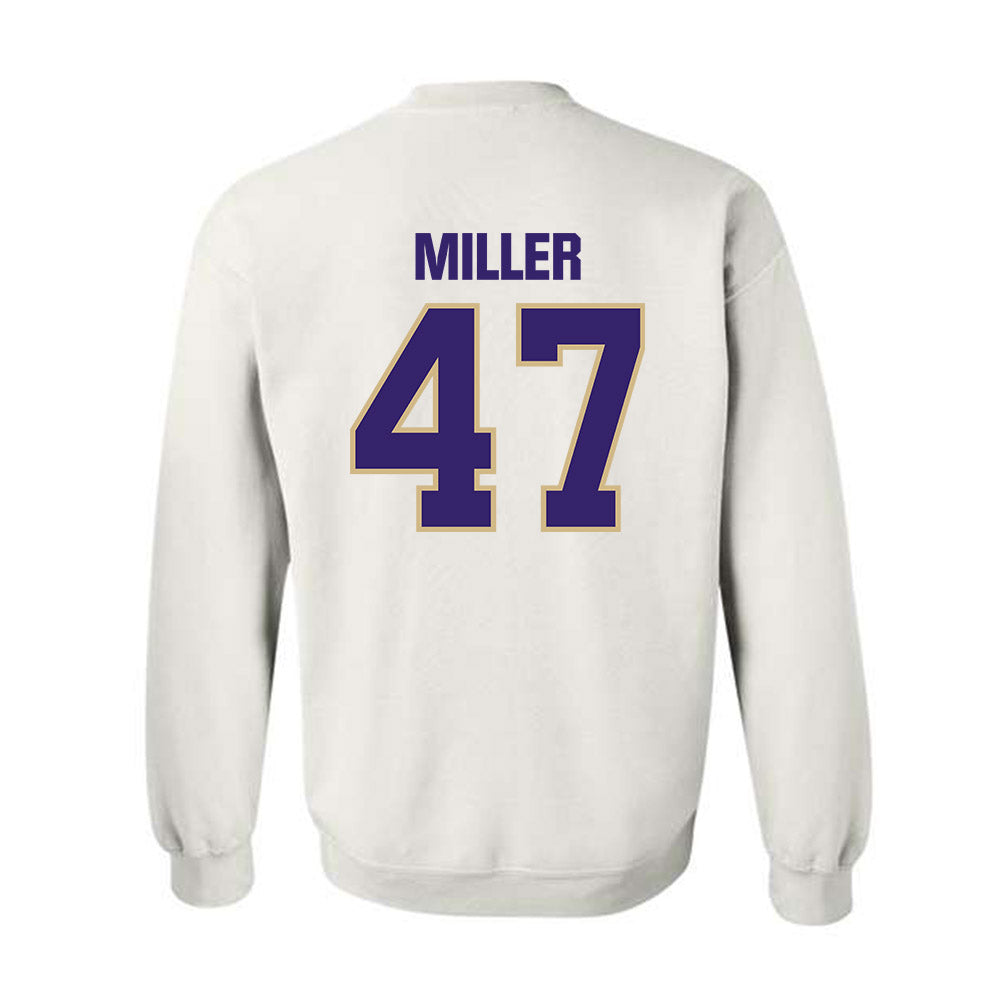 Washington - NCAA Baseball : Jay Miller - Classic Shersey Crewneck Sweatshirt-1