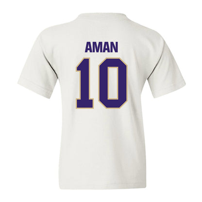 Washington - NCAA Men's Soccer : Richie Aman - Classic Shersey Youth T-Shirt-1