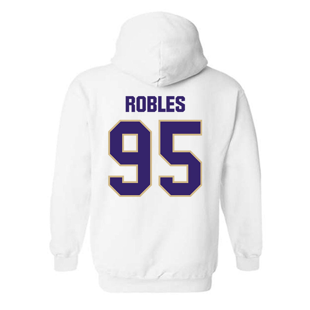 Washington - NCAA Football : Tyler Robles - Classic Shersey Hooded Sweatshirt-1