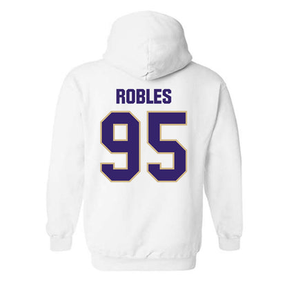 Washington - NCAA Football : Tyler Robles - Classic Shersey Hooded Sweatshirt-1