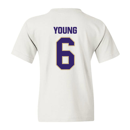 Washington - NCAA Baseball : Landon Young - Classic Shersey Youth T-Shirt-1