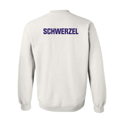 Washington - NCAA Football : David Schwerzel - Classic Shersey Crewneck Sweatshirt-1