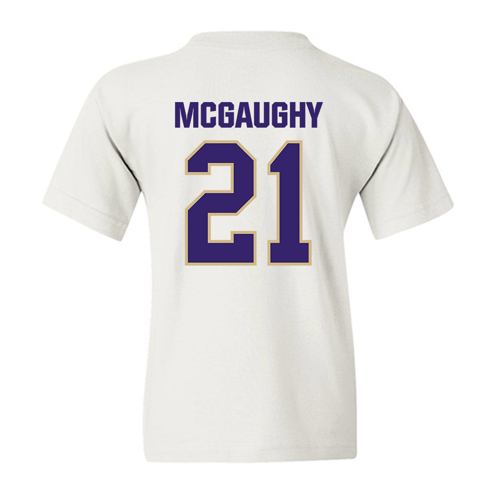 Washington - NCAA Women's Basketball : Brynn McGaughy - Classic Shersey Youth T-Shirt-1