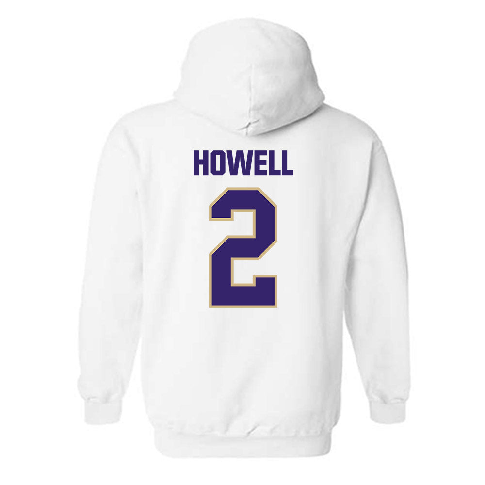 Washington - NCAA Women's Basketball : Avery Howell - Classic Shersey Hooded Sweatshirt-1