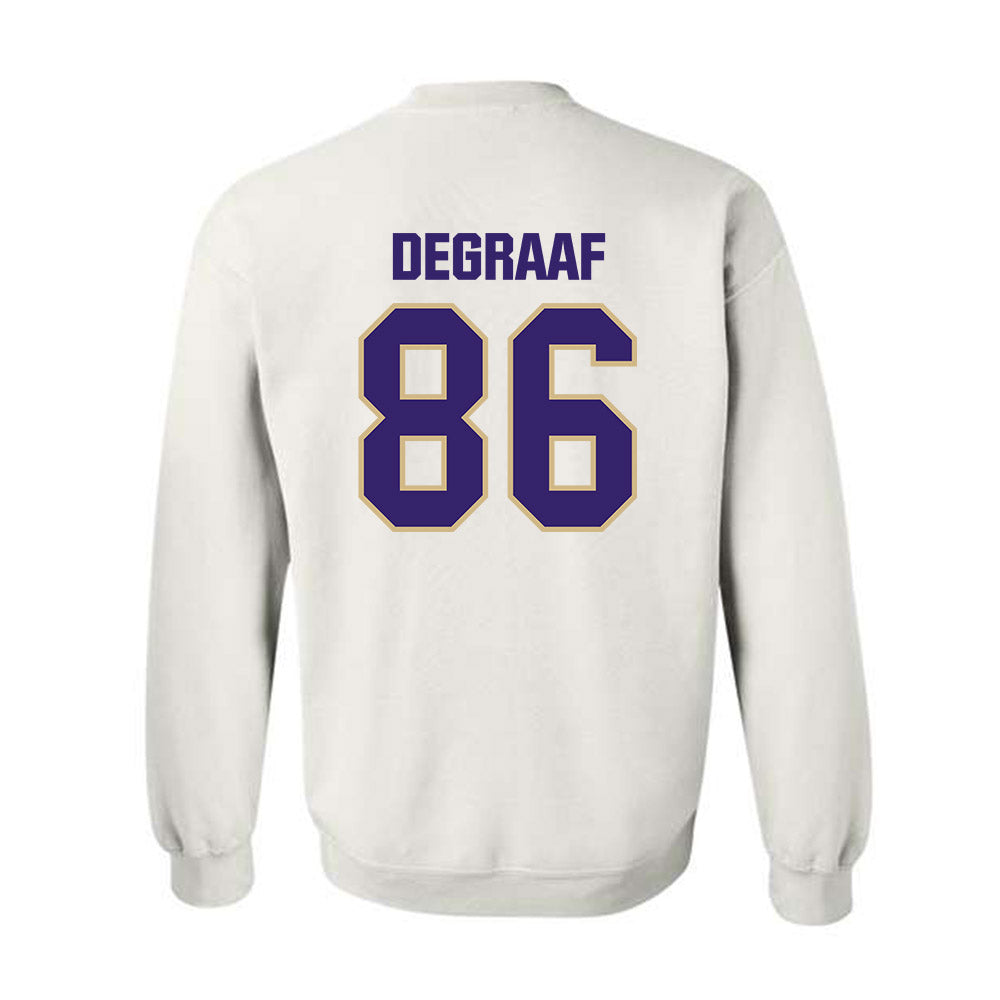 Washington - NCAA Football : Decker DeGraaf - Classic Shersey Crewneck Sweatshirt-1
