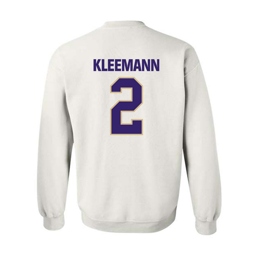 Washington - NCAA Men's Soccer : Philip Kleemann - Classic Shersey Crewneck Sweatshirt-1