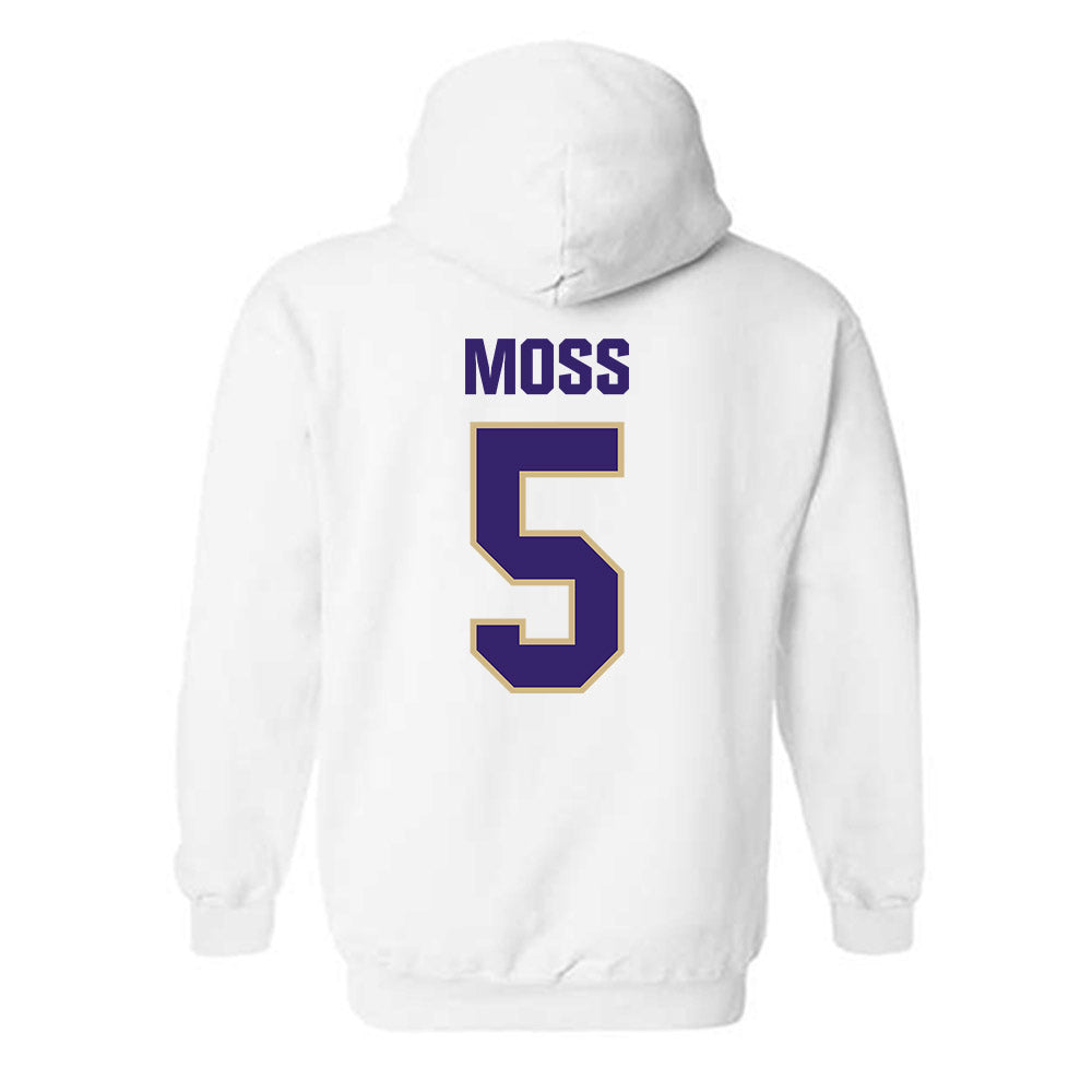 Washington - NCAA Football : Christian Moss - Classic Shersey Hooded Sweatshirt-1
