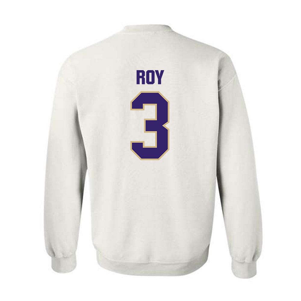 Washington - NCAA Men's Basketball : BJ Roy - Classic Shersey Crewneck Sweatshirt-1