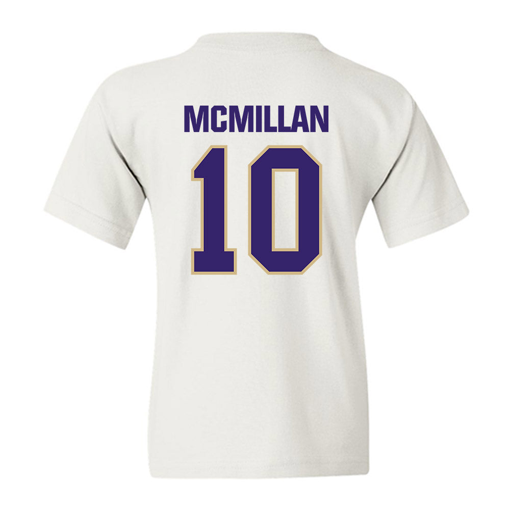 Washington - NCAA Football : Treston McMillan - Classic Shersey Youth T-Shirt-1