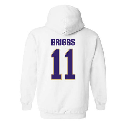 Washington - NCAA Women's Basketball : Chloe Briggs - Classic Shersey Hooded Sweatshirt-1