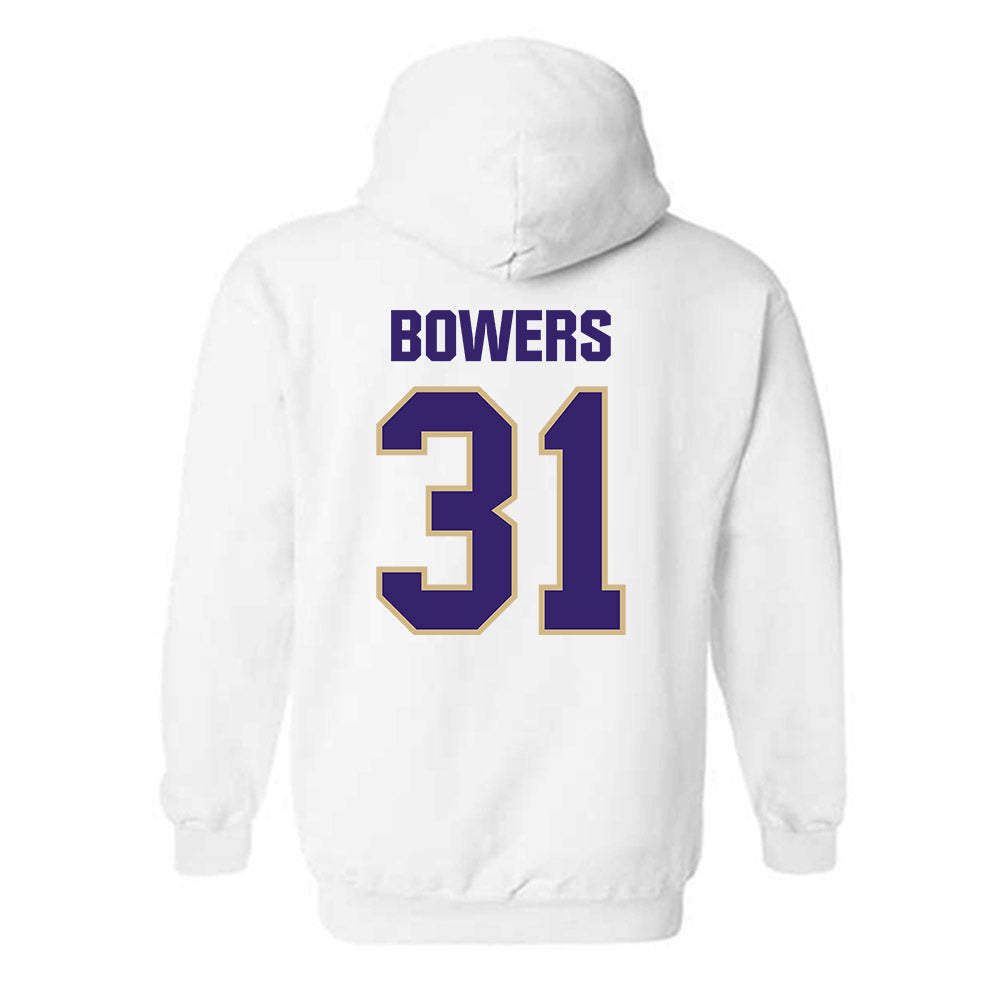 Washington - NCAA Men's Soccer : Brecken Bowers - Classic Shersey Hooded Sweatshirt-1