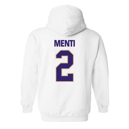 Washington - NCAA Women's Soccer : Anna Menti - Classic Shersey Hooded Sweatshirt-1