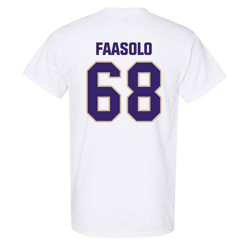 Washington - NCAA Football : Soane Faasolo - Classic Shersey T-Shirt-1