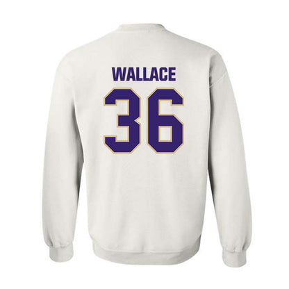 Washington - NCAA Football : CJ Wallace - Classic Shersey Crewneck Sweatshirt-1