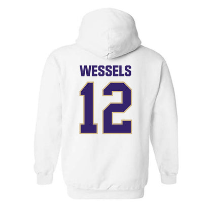 Washington - NCAA Women's Volleyball : Katy Wessels - Classic Shersey Hooded Sweatshirt-1