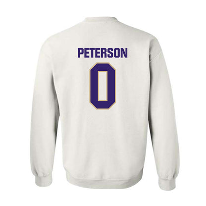 Washington - NCAA Men's Basketball : Quimari Peterson - Classic Shersey Crewneck Sweatshirt-1
