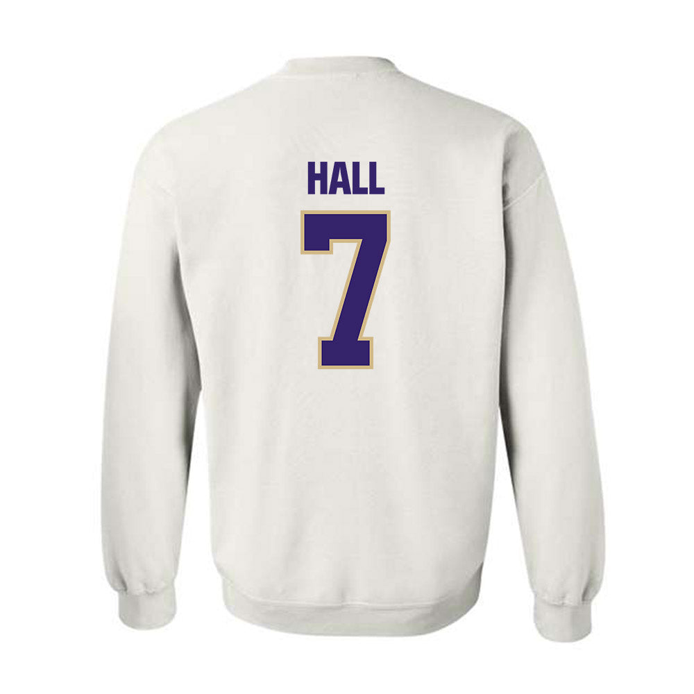 Washington - NCAA Men's Soccer : Alex Hall - Classic Shersey Crewneck Sweatshirt-1