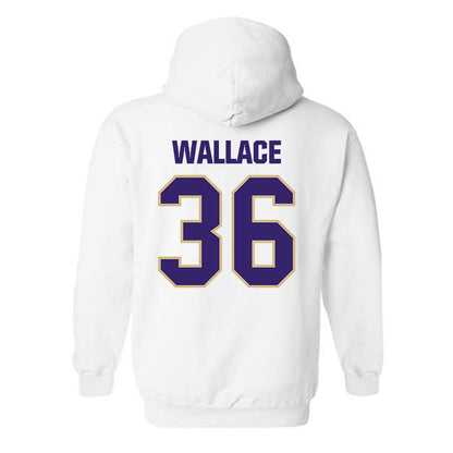 Washington - NCAA Football : CJ Wallace - Classic Shersey Hooded Sweatshirt-1