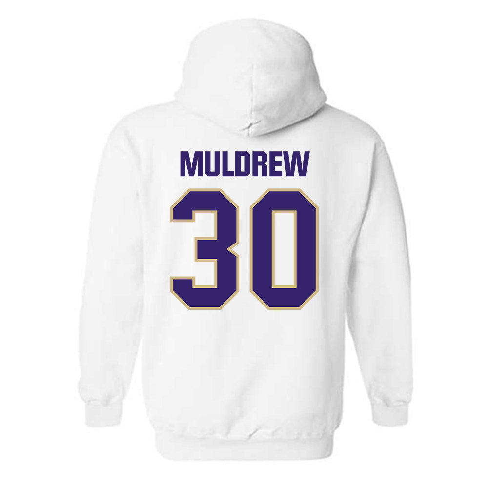 Washington - NCAA Men's Basketball : Courtland Muldrew - Classic Shersey Hooded Sweatshirt-1