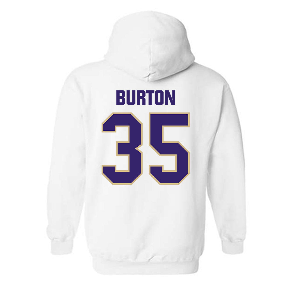 Washington - NCAA Football : Jace Burton - Classic Shersey Hooded Sweatshirt-1