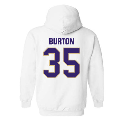 Washington - NCAA Football : Jace Burton - Classic Shersey Hooded Sweatshirt-1