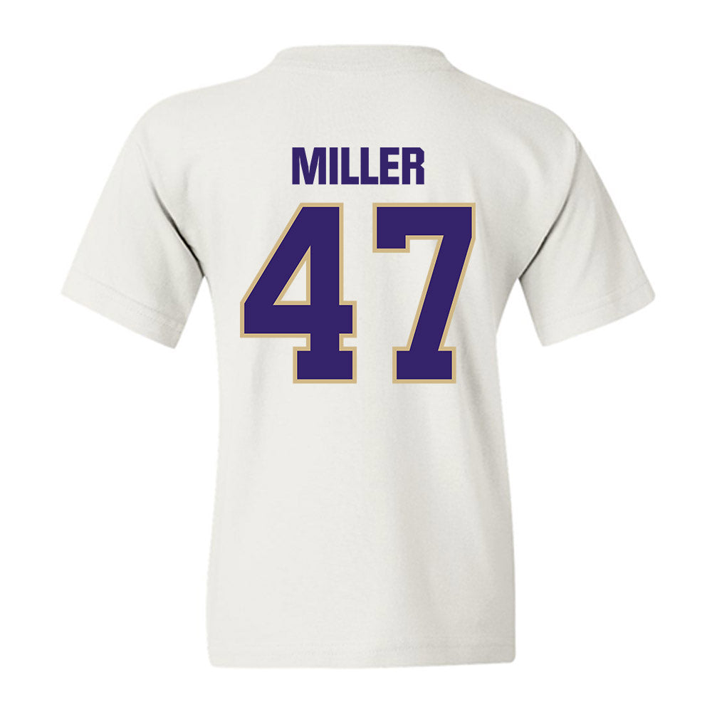 Washington - NCAA Baseball : Jay Miller - Classic Shersey Youth T-Shirt-1