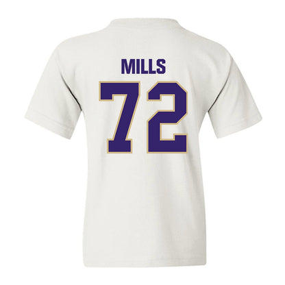 Washington - NCAA Football : John Mills - Classic Shersey Youth T-Shirt-1