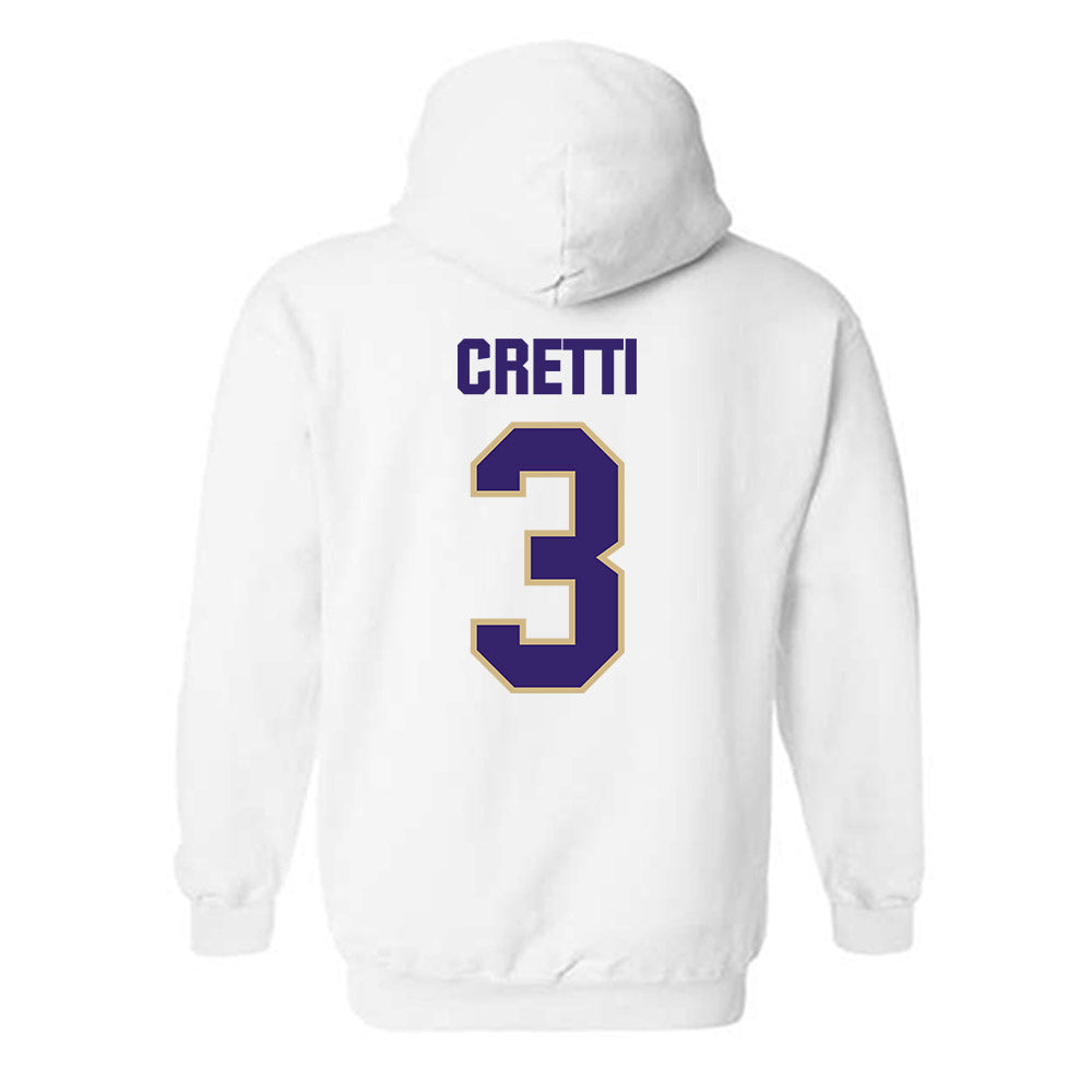 Washington - NCAA Baseball : Chase Cretti - Classic Shersey Hooded Sweatshirt-1