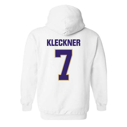 Washington - NCAA Women's Volleyball : Kylie Kleckner - Classic Shersey Hooded Sweatshirt-1