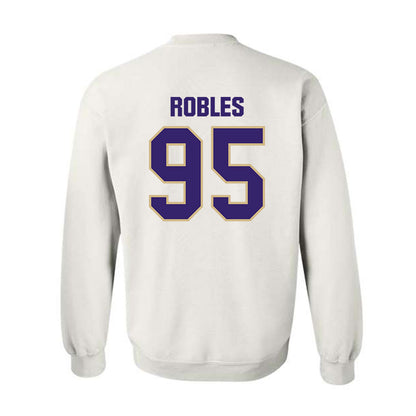 Washington - NCAA Football : Tyler Robles - Classic Shersey Crewneck Sweatshirt-1