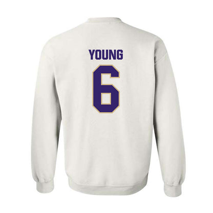 Washington - NCAA Baseball : Landon Young - Classic Shersey Crewneck Sweatshirt-1