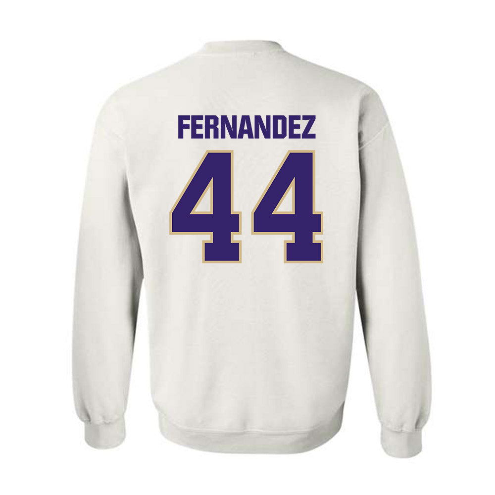 Washington - NCAA Men's Soccer : Gabe Fernandez - Classic Shersey Crewneck Sweatshirt-1