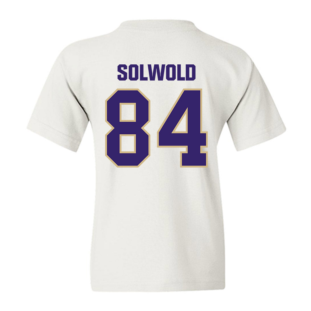 Washington - NCAA Football : Hunter Solwold - Classic Shersey Youth T-Shirt-1