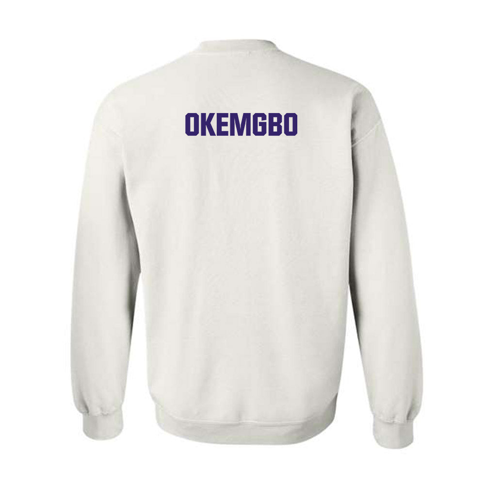 Washington - NCAA Women's Track & Field : Chiche Okemgbo - Classic Shersey Crewneck Sweatshirt-1