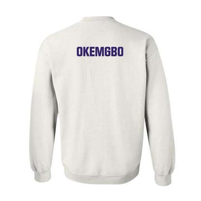 Washington - NCAA Women's Track & Field : Chiche Okemgbo - Classic Shersey Crewneck Sweatshirt-1