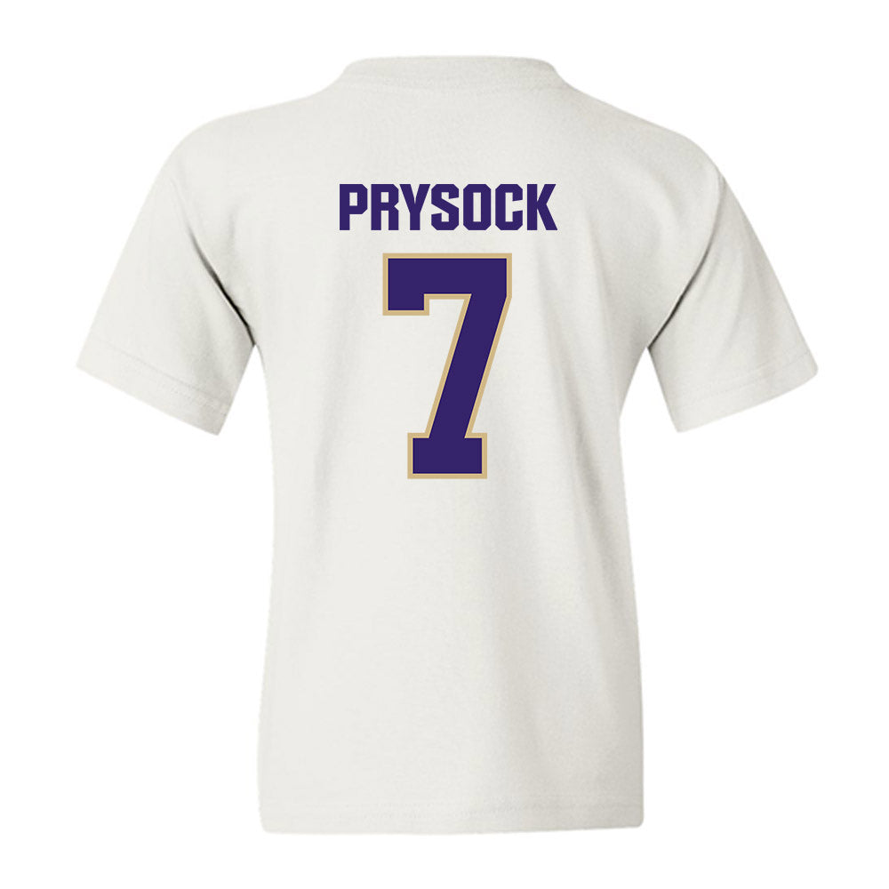 Washington - NCAA Football : Ephesians Prysock - Classic Shersey Youth T-Shirt-1