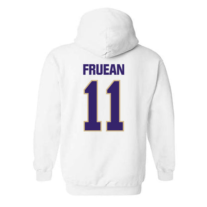 Washington - NCAA Football : Ramzak Fruean - Classic Shersey Hooded Sweatshirt-1