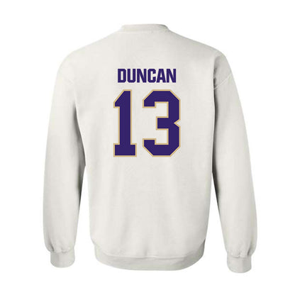 Washington - NCAA Football : Rahsjon Duncan - Classic Shersey Crewneck Sweatshirt-1
