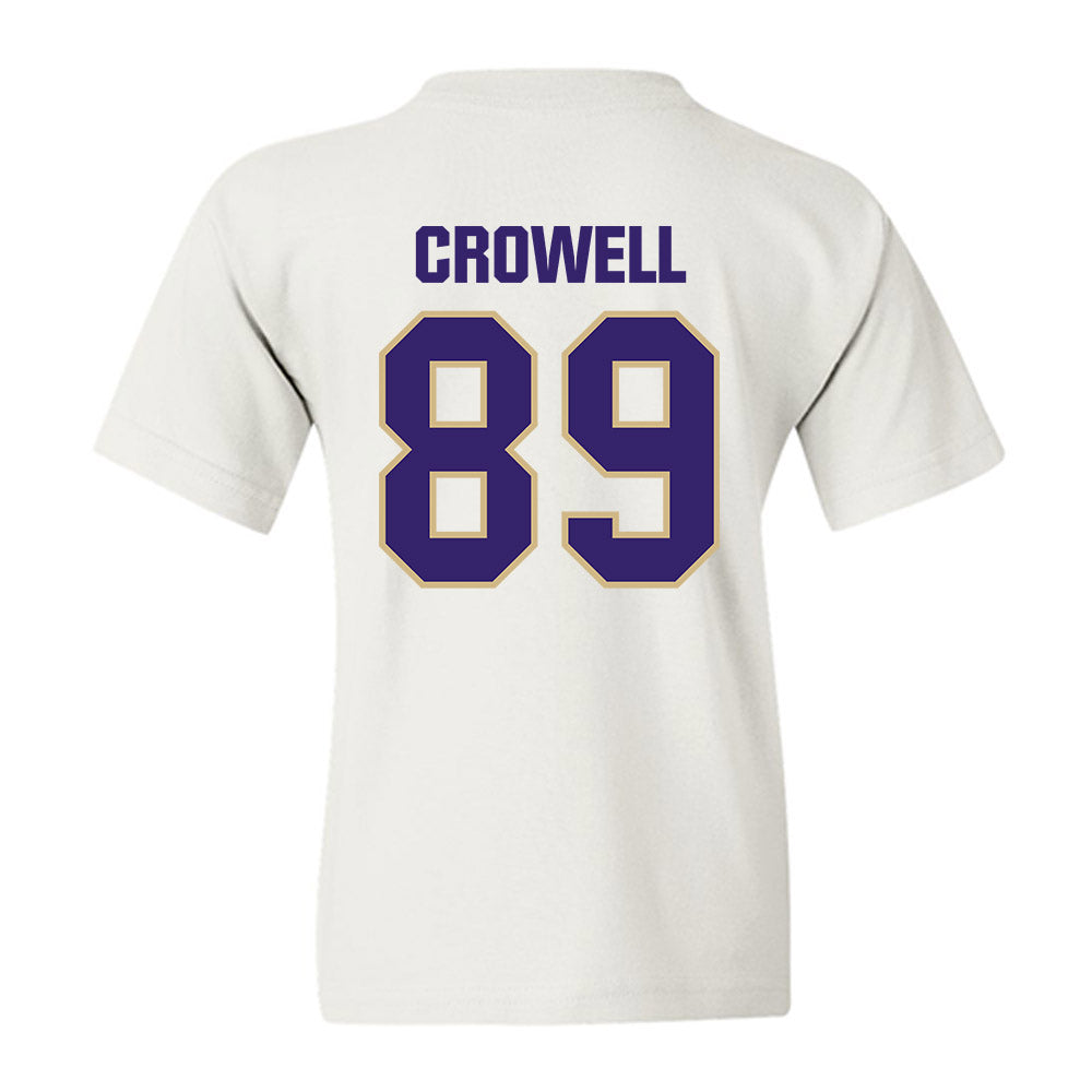 Washington - NCAA Football : Charlie Crowell - Classic Shersey Youth T-Shirt-1