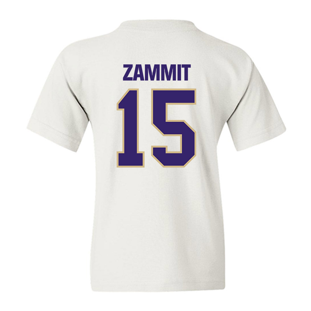 Washington - NCAA Football : Derek Zammit - Classic Shersey Youth T-Shirt-1