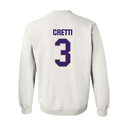 Washington - NCAA Baseball : Chase Cretti - Classic Shersey Crewneck Sweatshirt-1