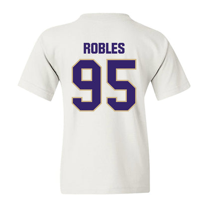 Washington - NCAA Football : Tyler Robles - Classic Shersey Youth T-Shirt-1