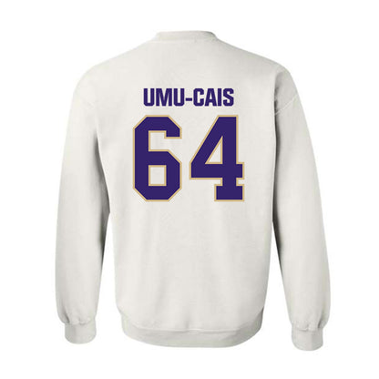 Washington - NCAA Football : Tufanua Umu-Cais - Classic Shersey Crewneck Sweatshirt-1