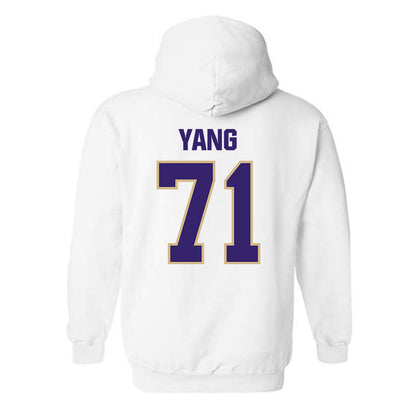 Washington - NCAA Football : Ah Deong Yang - Classic Shersey Hooded Sweatshirt-1