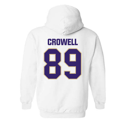 Washington - NCAA Football : Charlie Crowell - Classic Shersey Hooded Sweatshirt-1