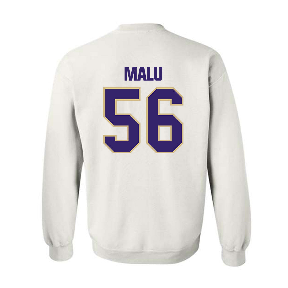 Washington - NCAA Football : Ta'Amilo Malu - Classic Shersey Crewneck Sweatshirt-1