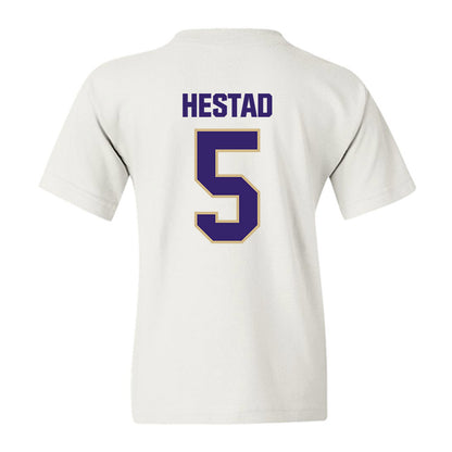 Washington - NCAA Men's Soccer : Asher Hestad - Classic Shersey Youth T-Shirt-1